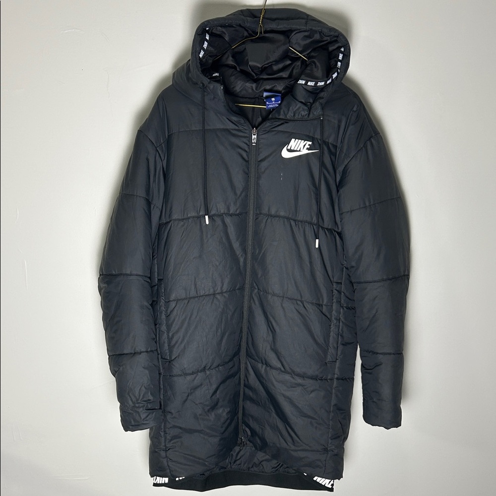 Nike Hooded Long Puffer Coat